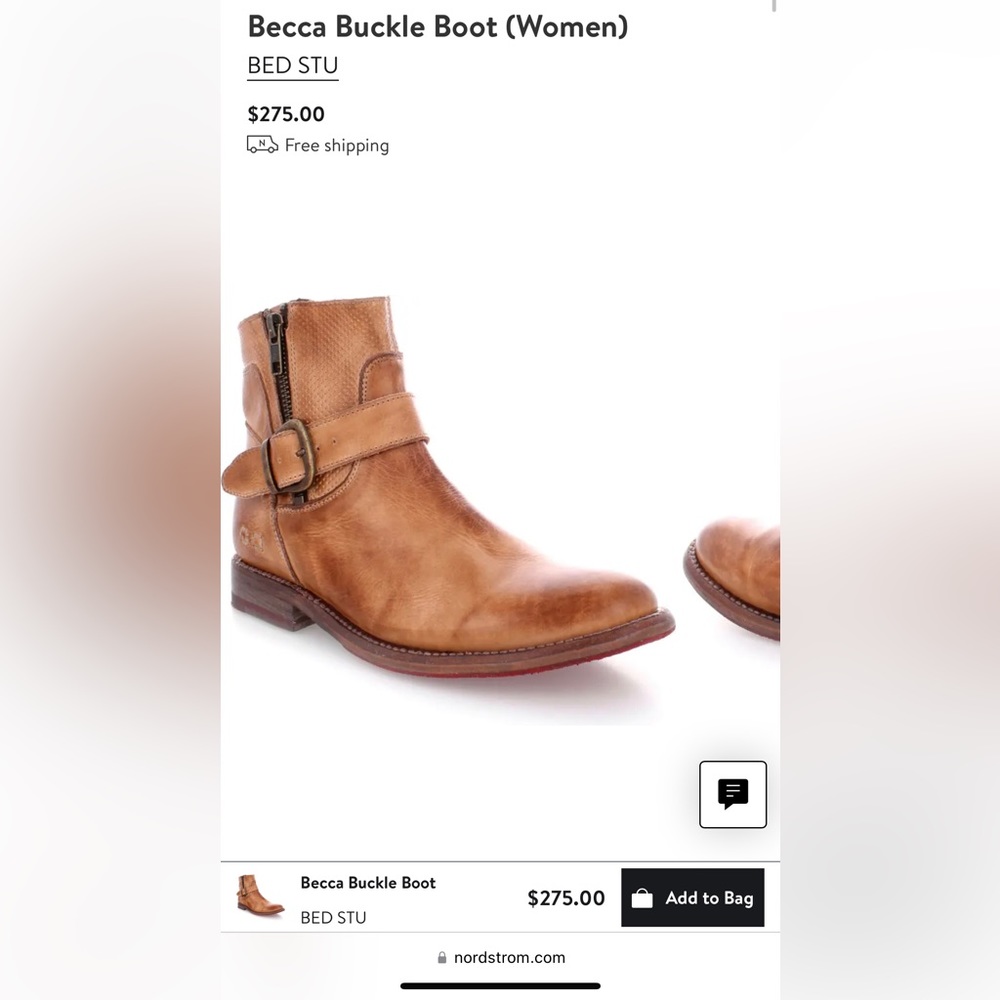 BED STU BECCA BUCKLE BOOT